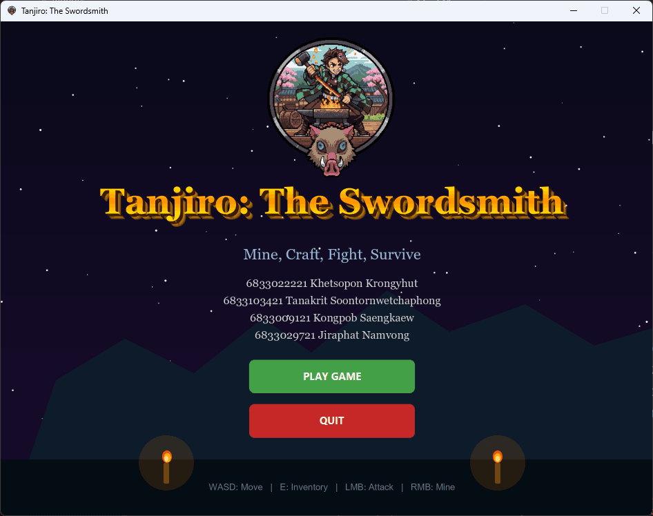 Tanjiro: The Swordsmith gameplay screenshot